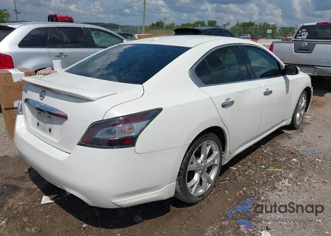 2012 Nissan Maxima 3.5 Sv из США, поврежденный, VIN 1N4AA5AP5CC847714